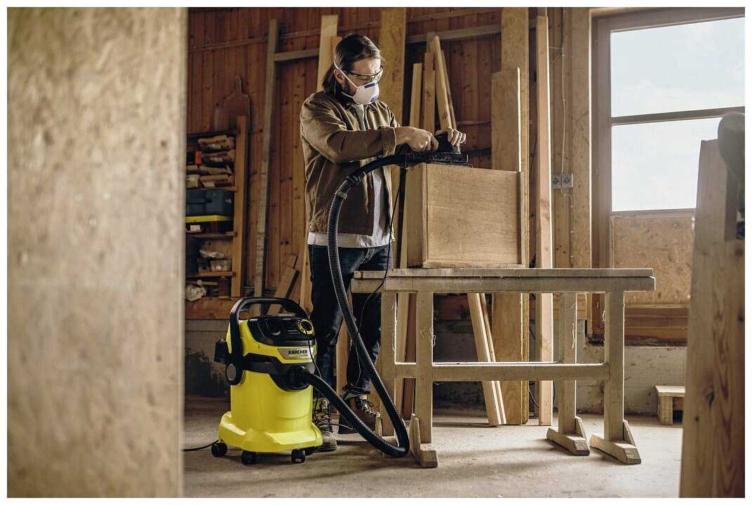 Профессиональный пылесос KARCHER WD 5 P V-25/5/22, 1100 Вт фотография 10