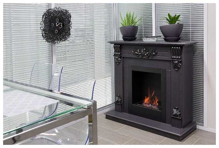 Биокамин встроенный Silver Smith SHELL фотография 5