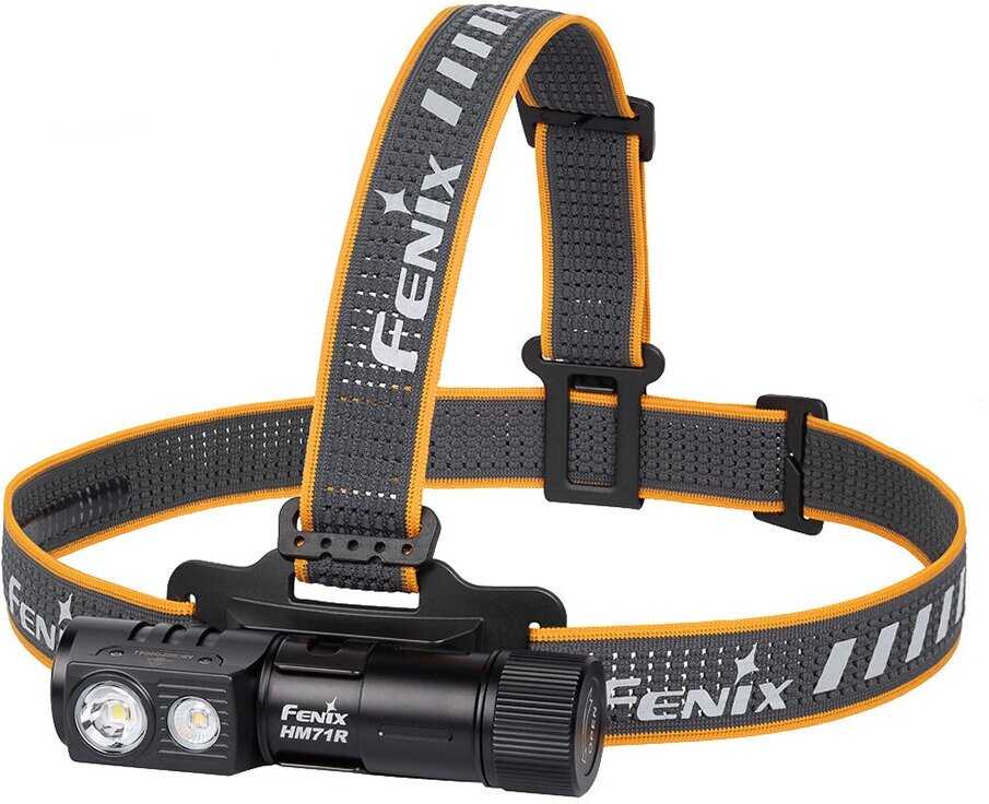 Налобный фонарь Fenix HM71R (1 x 21700, 2700 люмен)