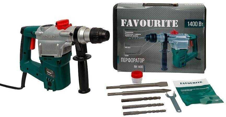 Перфоратор FAVOURITE RH-1400 (1400 Вт) фотография 4