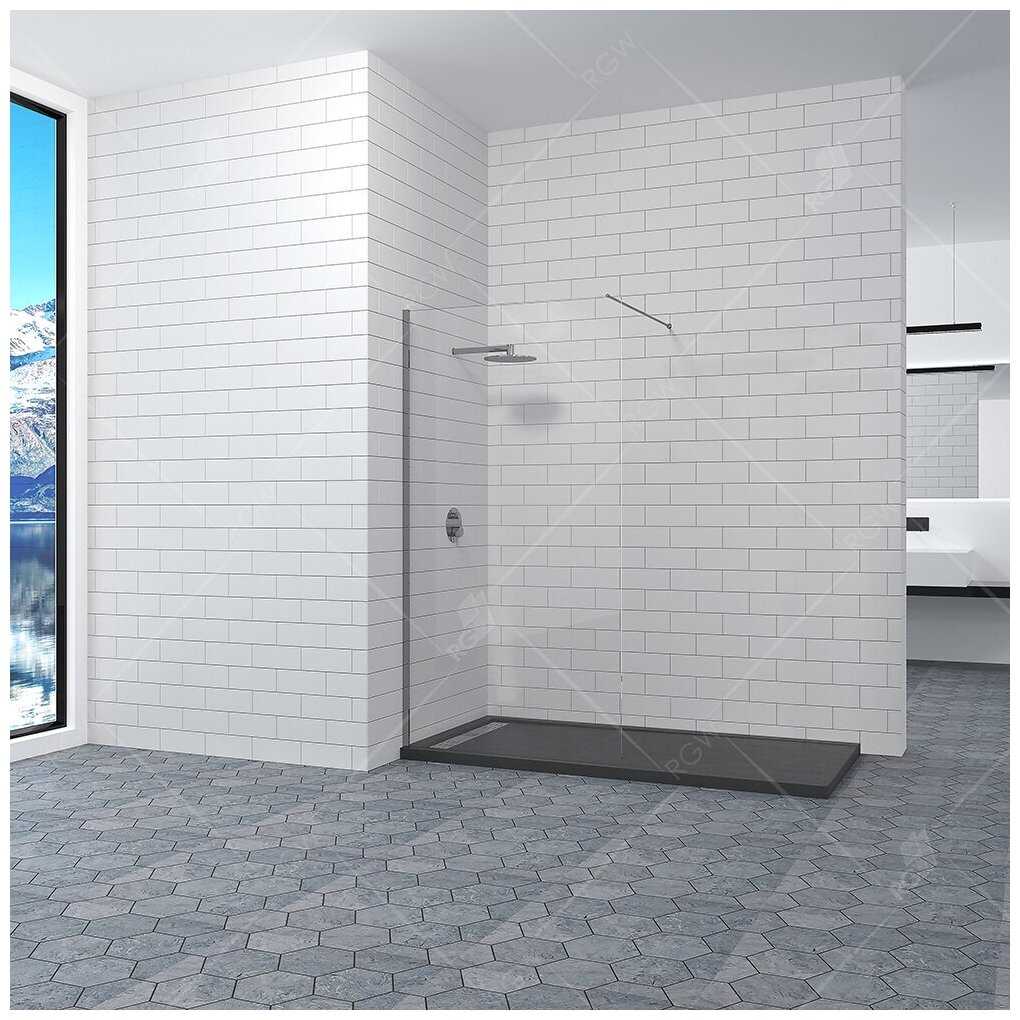 Душевая перегородка RGW WA-010 90x195 профиль хром, стекло матовое