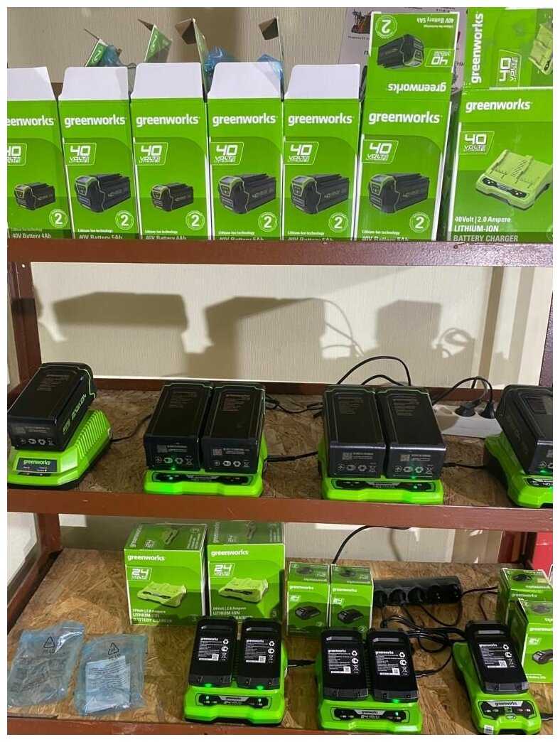 Зарядное устройство Greenworks G24UC2 фотография 9