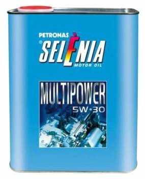 Синтетическое моторное масло Selenia Multipower 5W-30 фотография 1