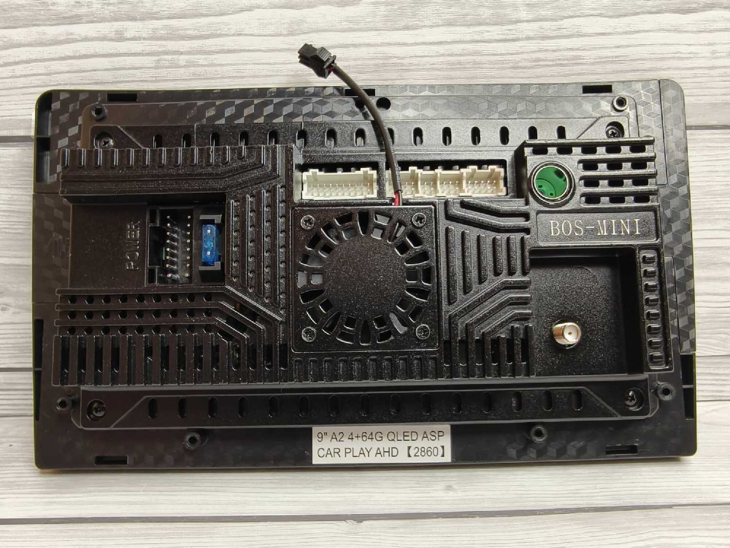 Андроид Магнитола 2 DIN 10 дюймов 4+64 GB, кулер охлаждения, голосовое управление, BOS-MINI A2 фотография 8