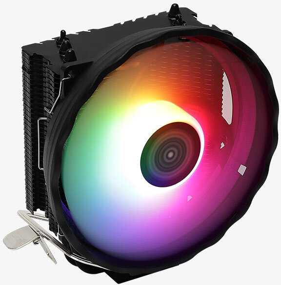 Вентилятор для процессора AeroCool Rave 3 (125W/ARGB/PWM/Soc Intel 115X/775/1200/1700 /AMD/Heat pipe 6mm x3) фотография 14