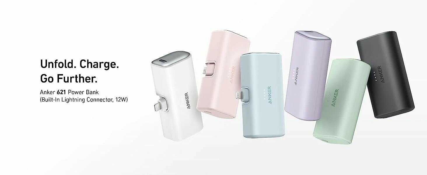 Внешний аккумулятор Anker Built-in Lightning Connector (621) фотография 3