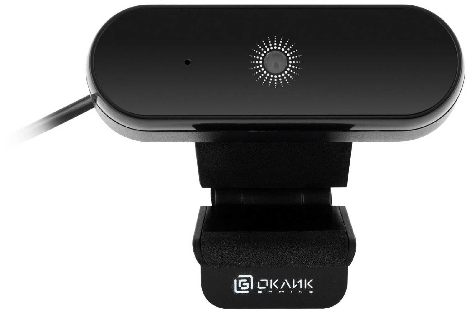 OKLICK Камера Web Оклик OK-C008FH черный 2Mpix (1920x1080) USB2.0 с микрофоном фотография 1
