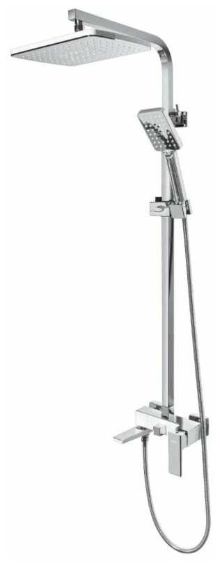 Душевая система Grohenberg SHOWER GB7008WC хром/белый