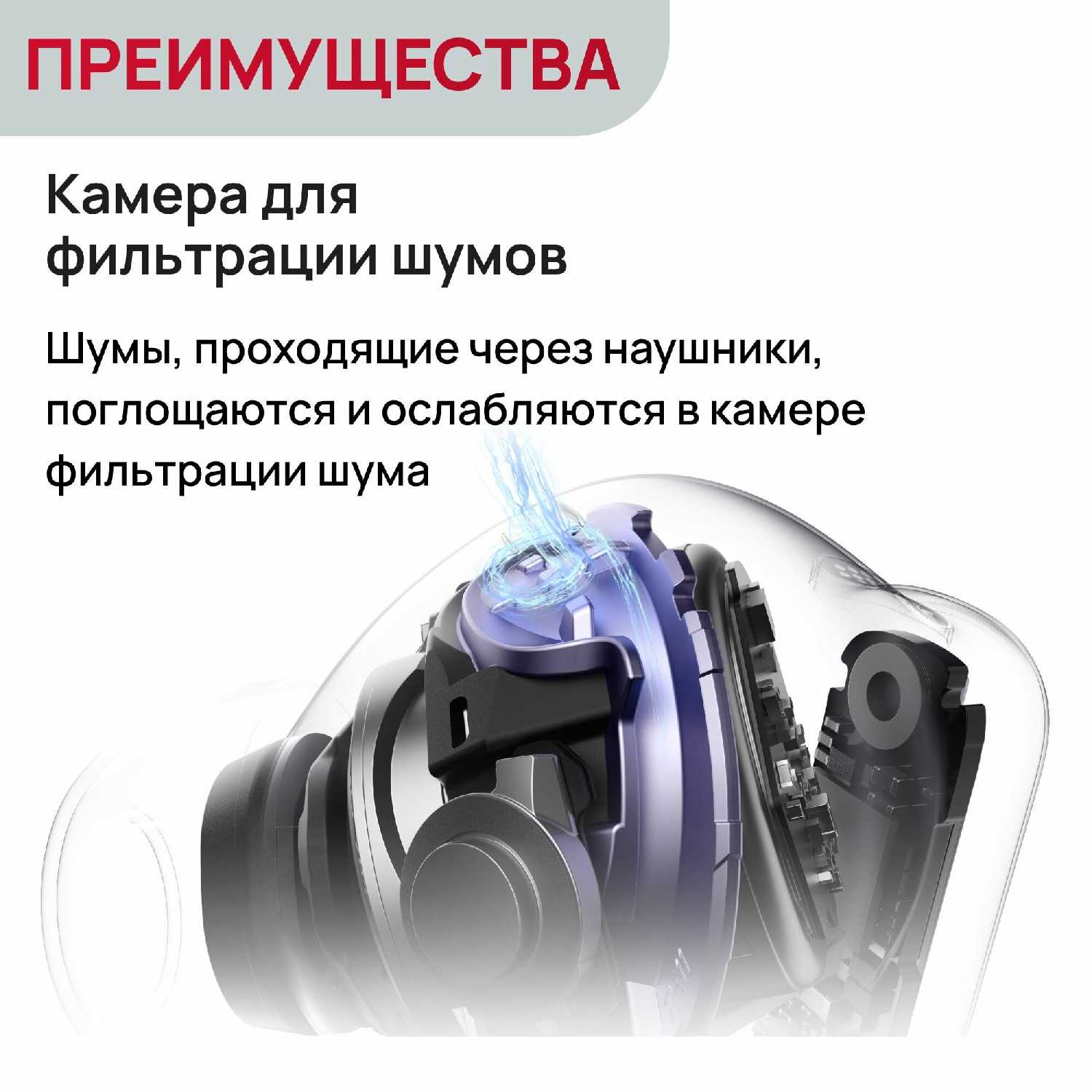 Беспроводные наушники HUAWEI FreeBuds 6i фотография 11