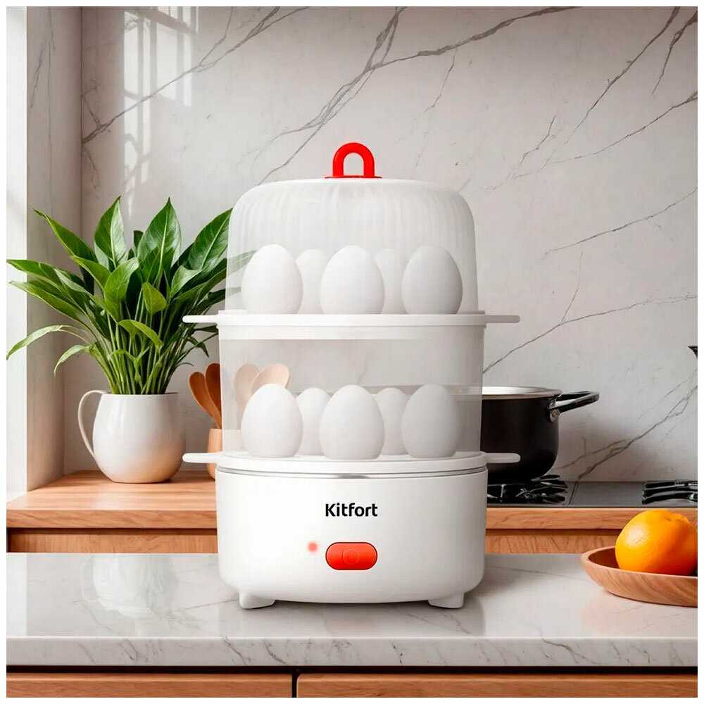 Яйцеварка Kitfort КТ-6960 фотография 3