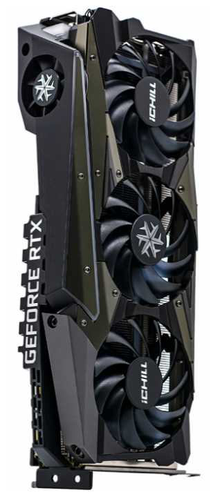 Видеокарта INNO3D GeForce RTX 3080 ICHILL X4 LHR 10Gb (C30804-106XX-1810VA36H) фотография 4