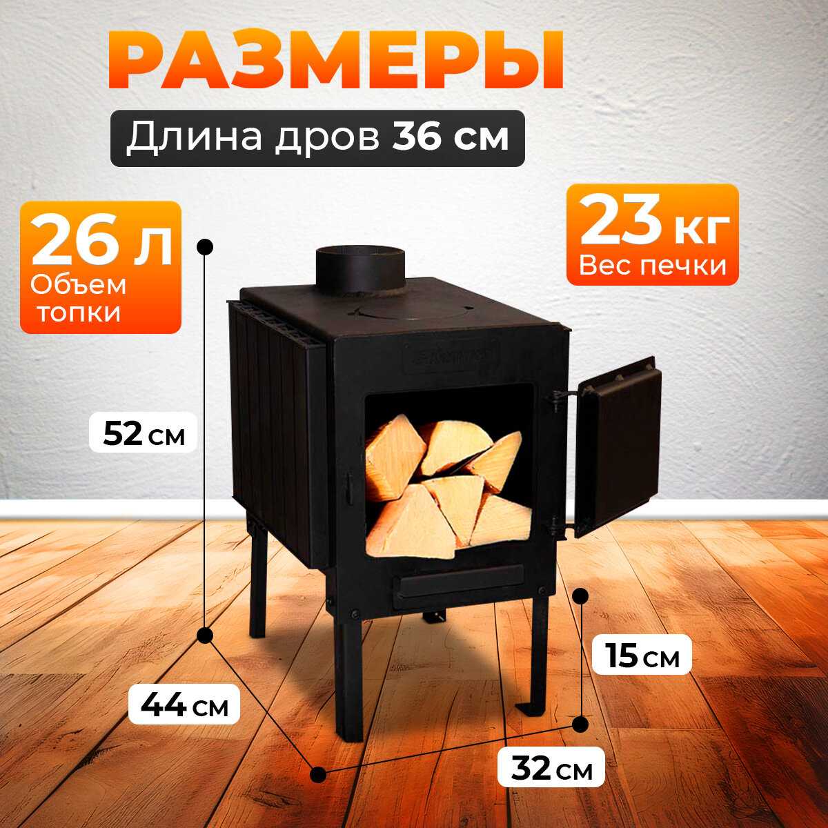 Отопительная печь Kennet Кантри 20 м3 фотография 21