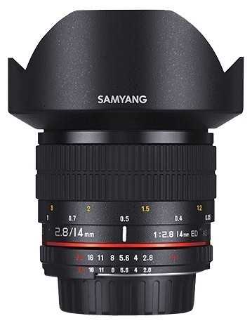 Объектив Samyang 14mm f/2.8 ED AS IF UMC Micro 4/3 фотография 3
