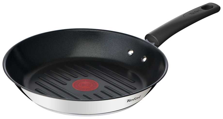 Сковорода-гриль Tefal Edition нержавеющая сталь с антипригарным покрытием 26 см