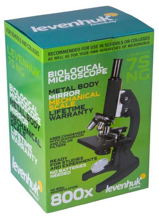 Микроскоп Levenhuk 7S NG фотография 1
