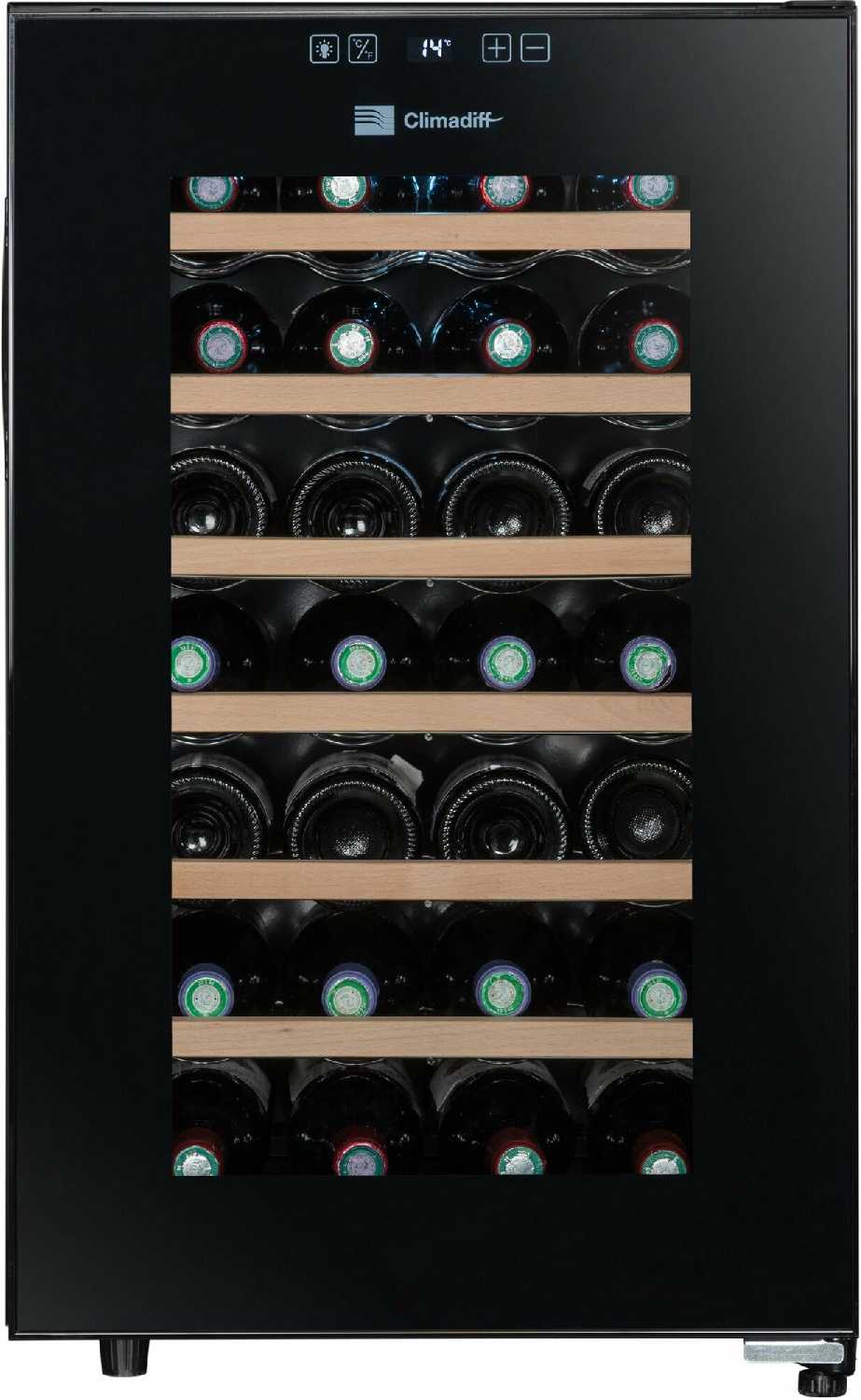 Монотемпературный винный шкаф Climadiff CC28