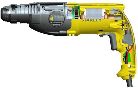 Перфоратор STANLEY SHR264K фотография 3