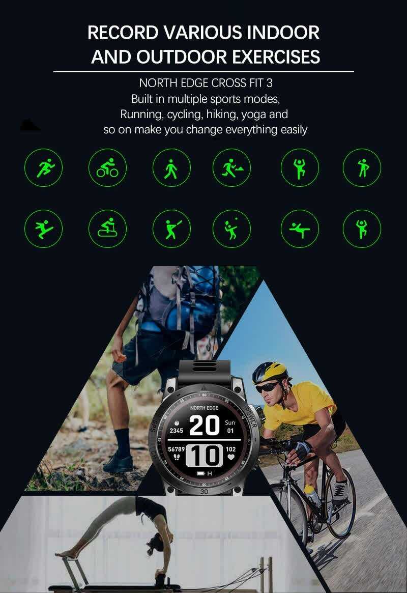 Часы North Edge CrossFit 3 GPS фотография 9