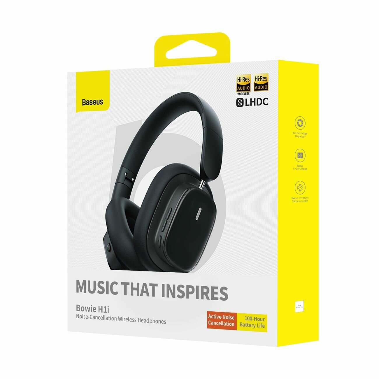 Беспроводные наушники Baseus Bowie H1i Noise-Cancellation (A00050402223-00) фотография 22