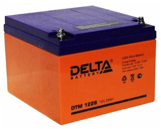 Аккумулятор DELTA DTM 1226 фотография 3