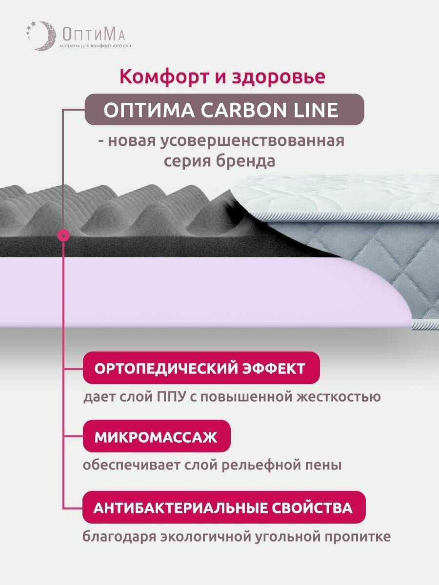 Топпер матрас ОптиМа ортопедический беспружинный (140х190 см, высота 5 см) фотография 4
