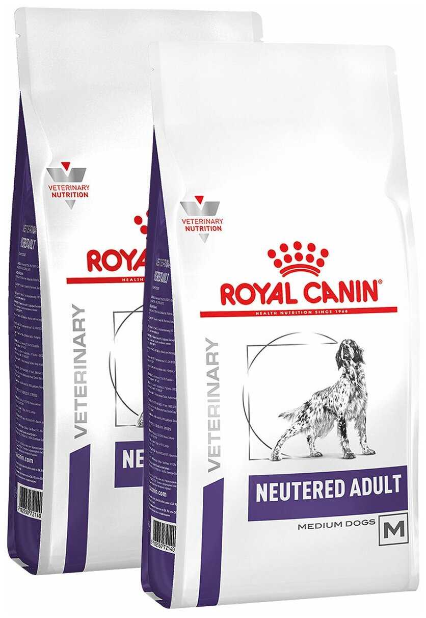 ROYAL CANIN NEUTERED ADULT MEDIUM DOG M (9 + 9 кг)