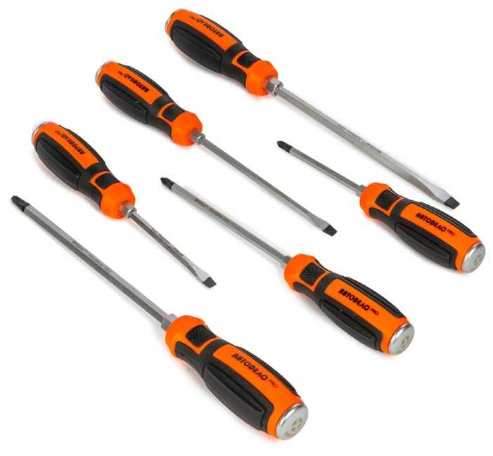 Набор отверток АвтоDело 39576, 6 предм.