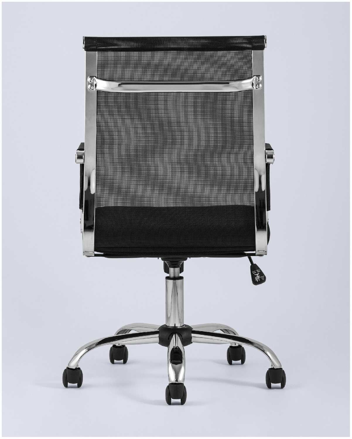 Компьютерное кресло STOOL GROUP TopChairs Clerk офисное черное в обивке из экокожи, механизм качания Top Gun фотография 4