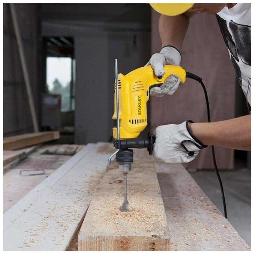 Дрель ударная STANLEY SDH600, 600 Вт фотография 3