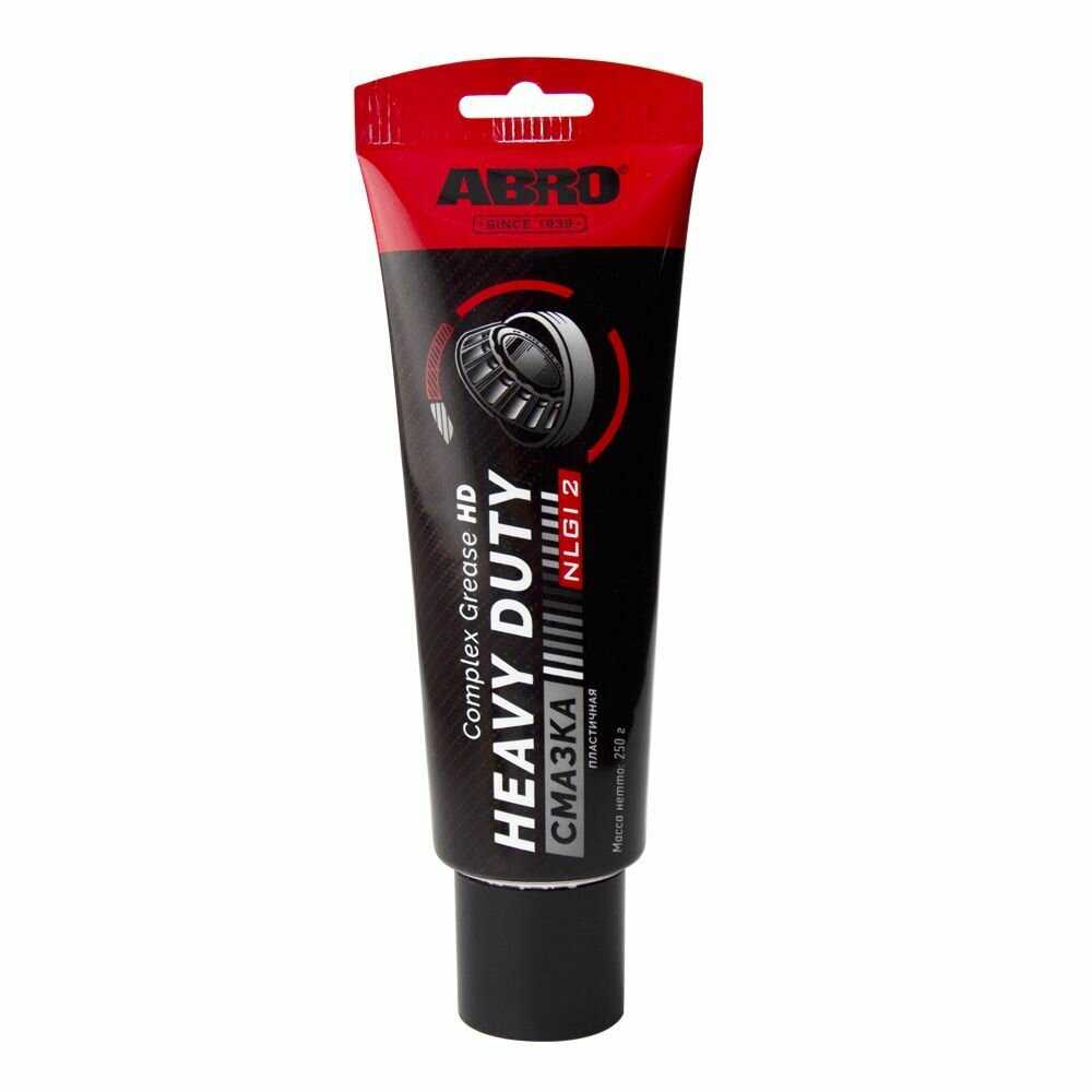 Смазка Пластичная Литиевая Abro Heavy Duty (HD250RE) фотография 4