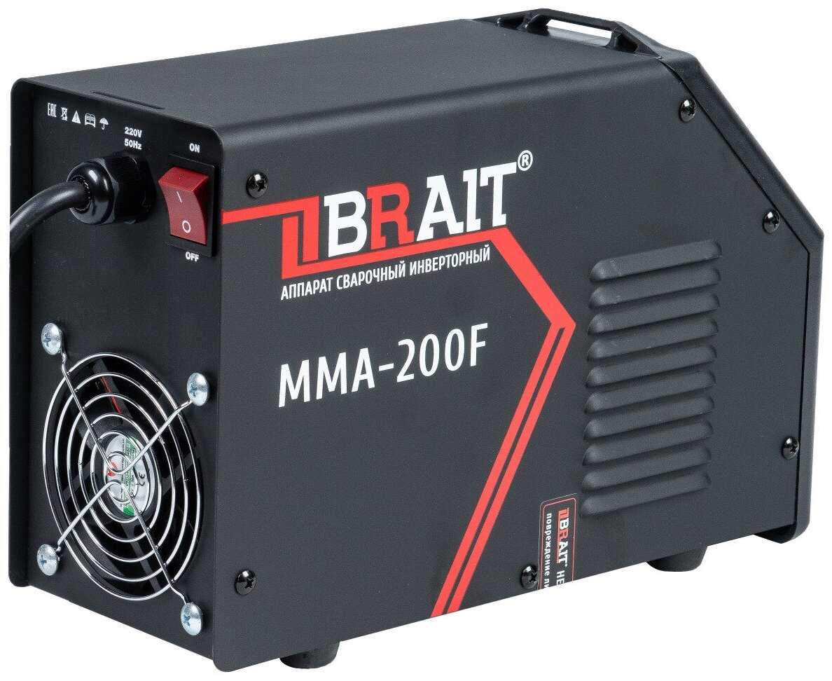 Инвертор сварочный ММА-200F (20-200А; d.1.6-4мм, защита от перегрева, антизалипание, горячий старт) фотография 6