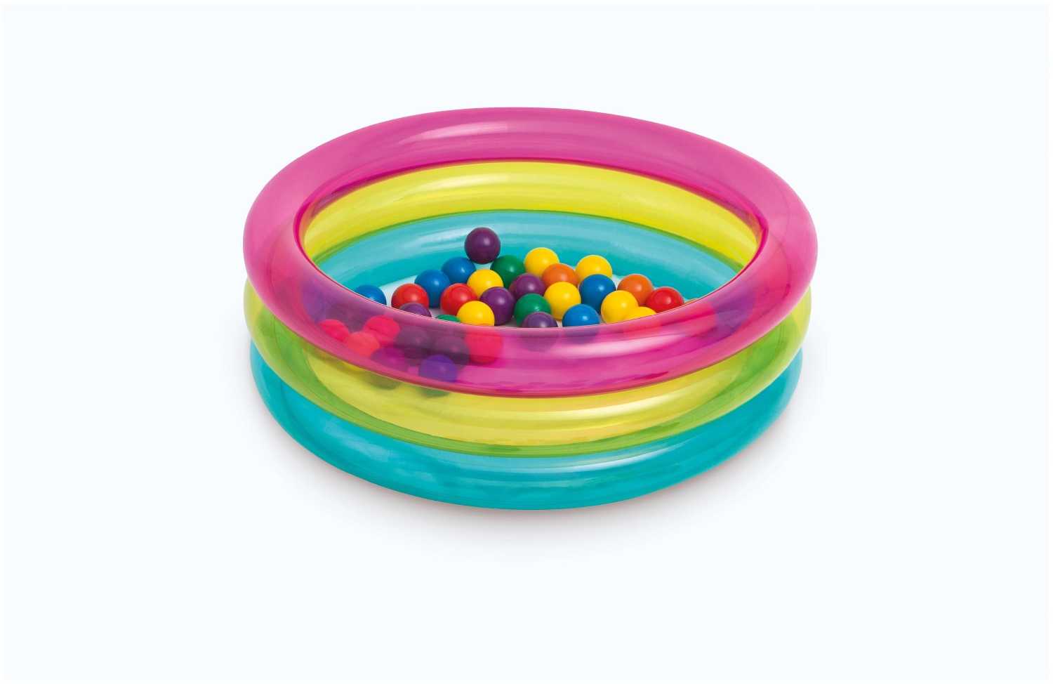 Бассейн Intex Classic Three Ring Baby Ball Pit (48674) фотография 9
