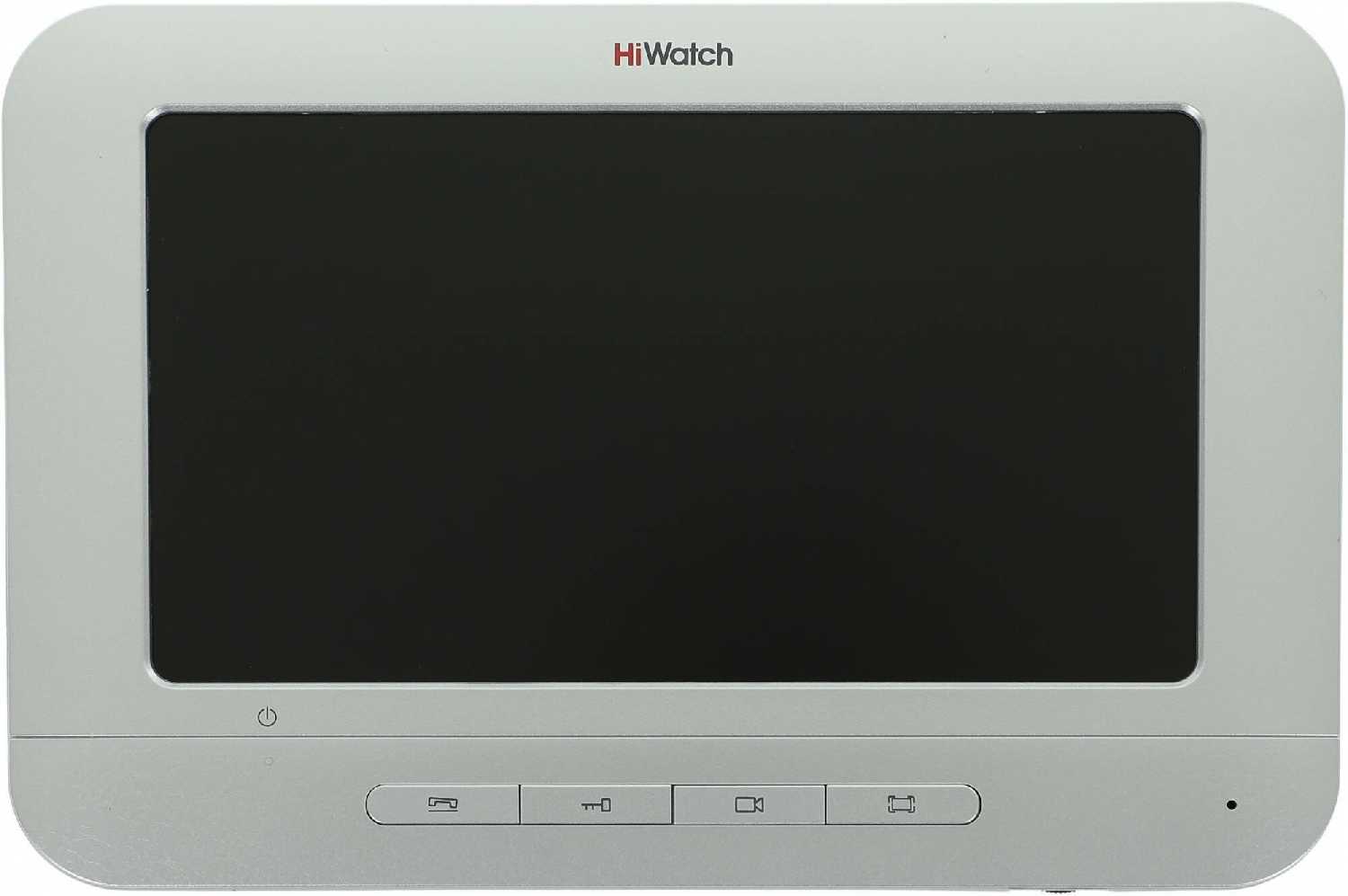 Комплект видеодомофона HiWatch DS-D100KF фотография 8