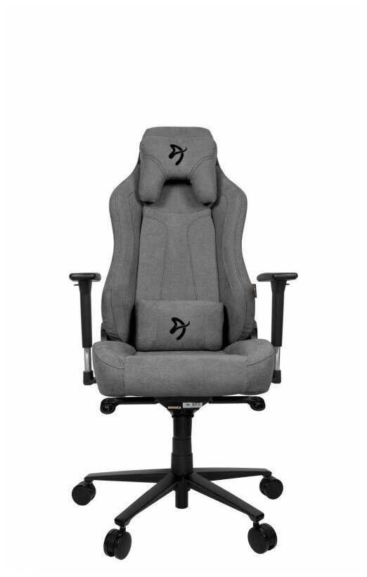 Компьютерное кресло (для геймеров) Arozzi Vernazza Soft Fabric, Ash фотография 6
