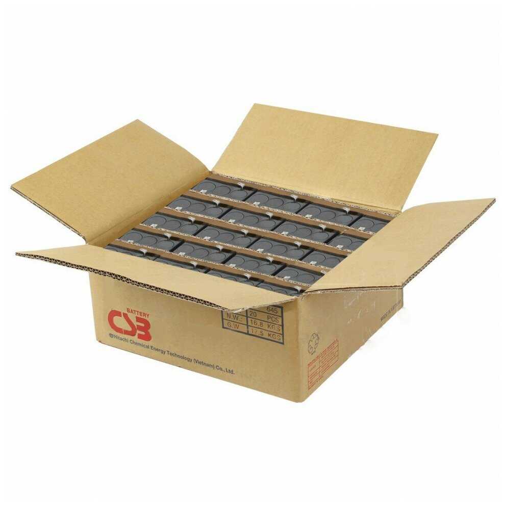 Аккумуляторная батарея CSB GP 645 фотография 6