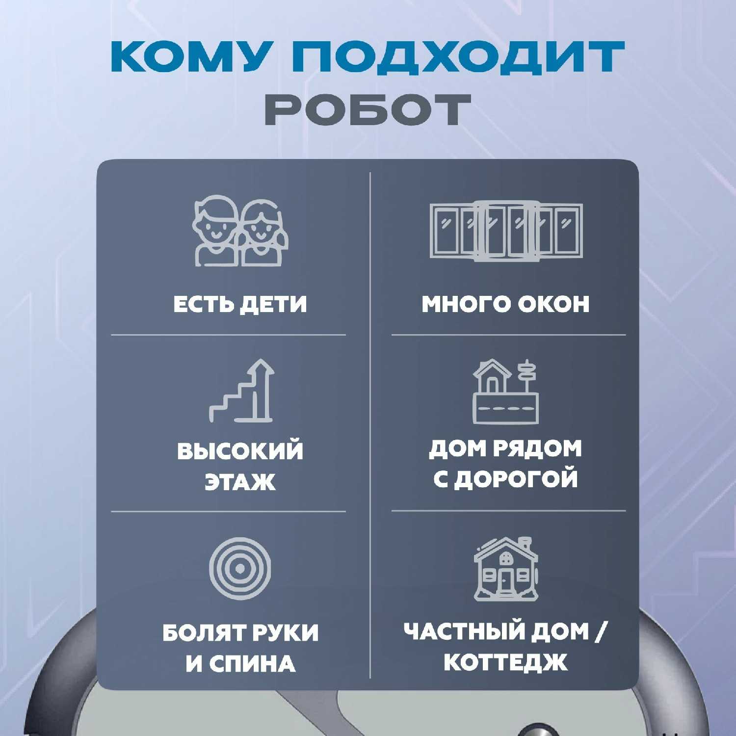Робот мойщик окон DOMASHI Ray фотография 14