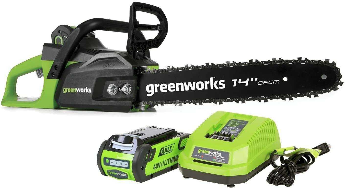 Пила аккумуляторная Greenworks GD40CS15 (2005707UB) фотография 14
