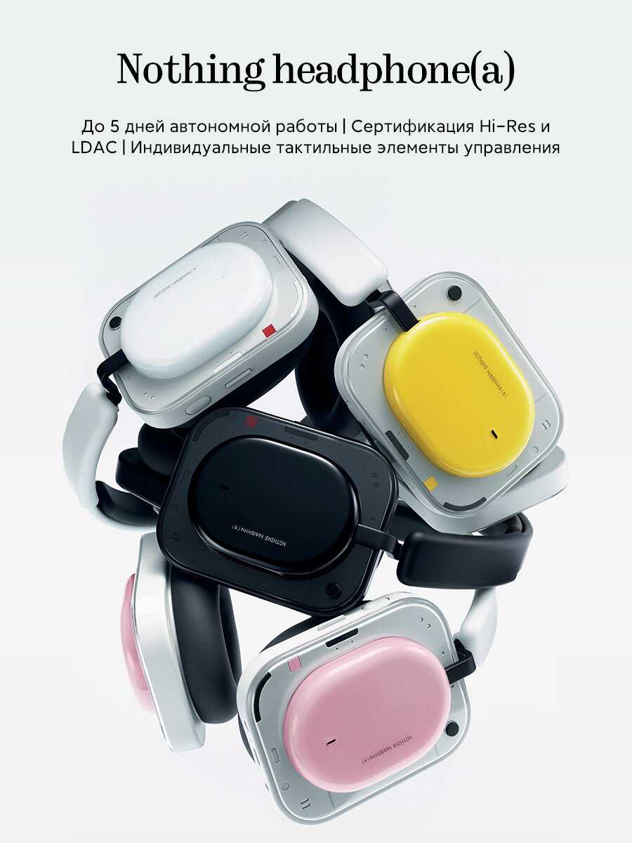 Беспроводные наушники Nothing Headphone (a) фотография 1