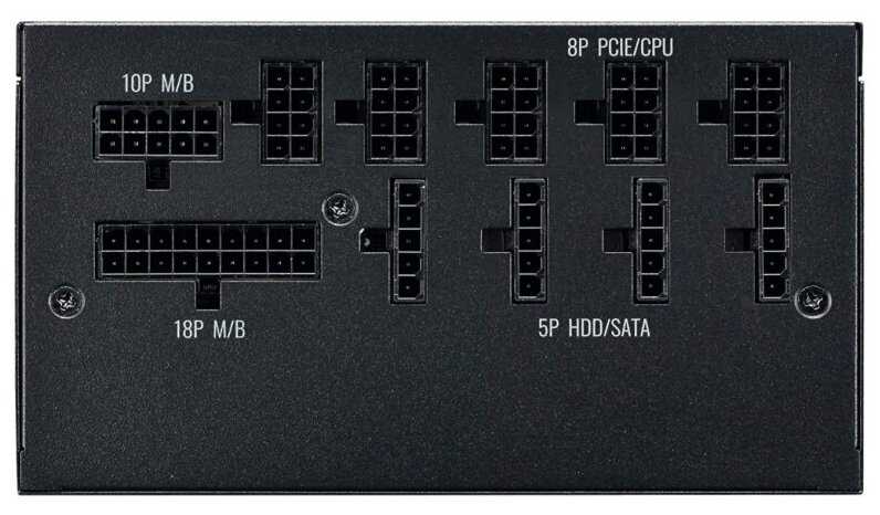 Блок питания Cooler Master V750 Gold V2 Full Modular 750W (MPY-750V-AFBAG) фотография 12