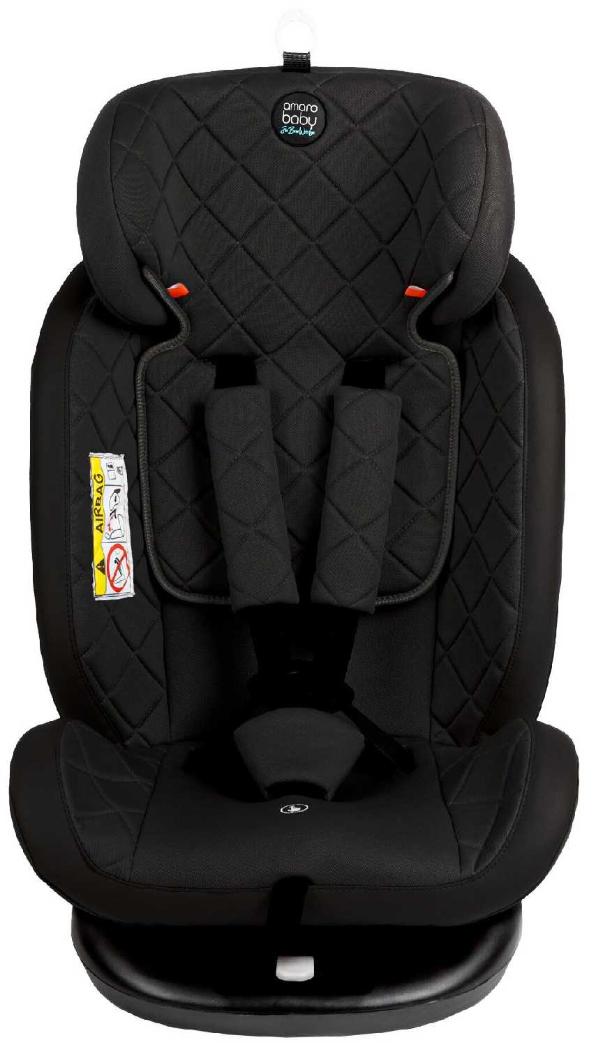 Автокресло детское AMAROBABY Brilliant ISOFIX класс D, группа 0+/1/2/3 фотография 4