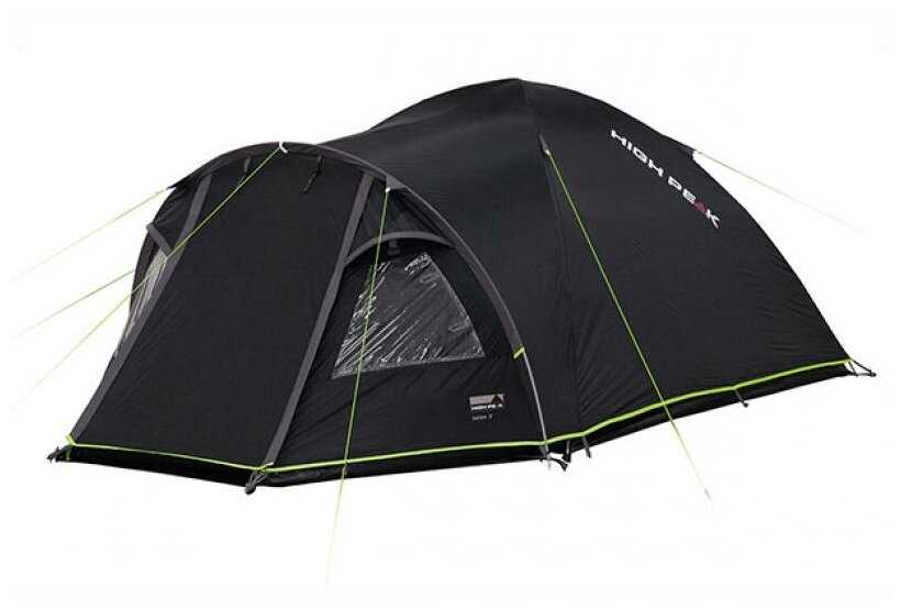 Палатка High Peak Talos 4 тёмно-серый/зелёный, 320х240х130см, 11510 фотография 1