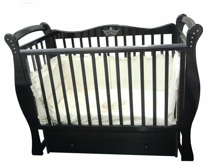 Кроватка Baby-Luce Лучик, классическая, поперечный маятник фотография 1