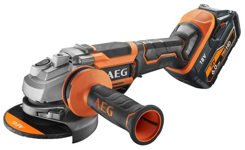 Аккумуляторная УШМ AEG BEWS 18-125 (602C)