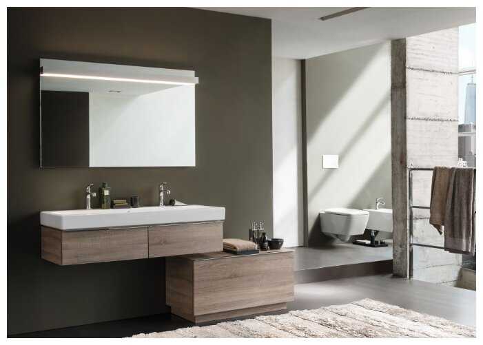 Чаша унитаза подвесная GEBERIT iCon Square 201950000 с горизонтальным выпуском фотография 12