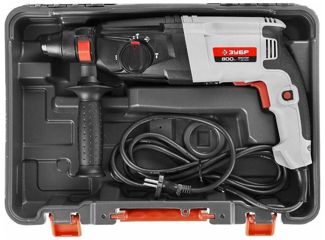Перфоратор ЗУБР П-26-800, 800 Вт, 1300 об/мин, 2.6 кг фотография 2