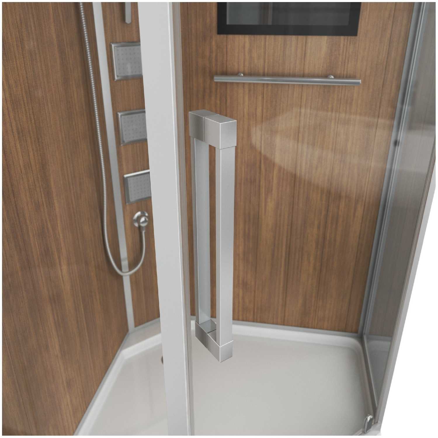 Душевая кабина Niagara Luxe NG-7717WD низкий поддон 100см*100см фотография 3