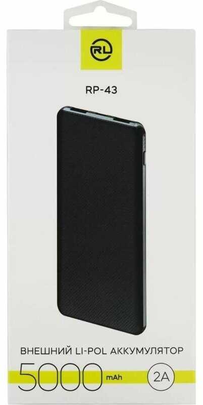 Внешний аккумулятор Red Line Power Bank RP-43 (УТ000029376) фотография 2