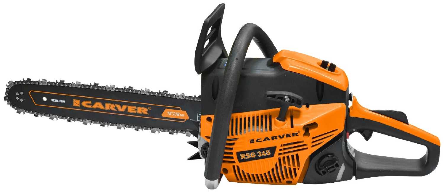 Бензопила цепная Carver RSG 345 (2.5 л.с.)