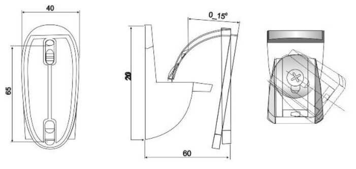Кронштейн на стену ElectricLight КБ-01-3 фотография 2