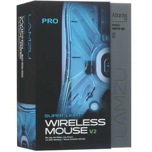 Мышь LAMZU Atlantis V2 PRO Nordic MCU (1К) фотография 10